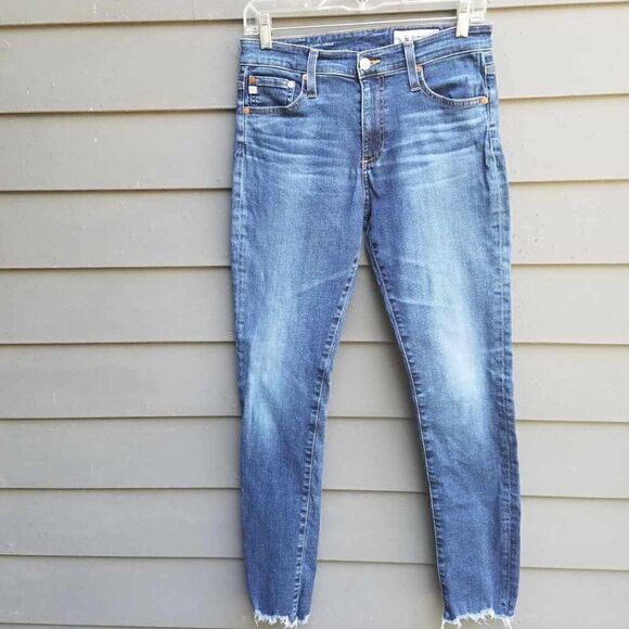 AG Adriano Goldschmeild The Ferrah Skinny Ankle size 28 R - Picture 1 of 12